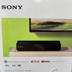 SONY Blu-ray Disc/DVD Player 