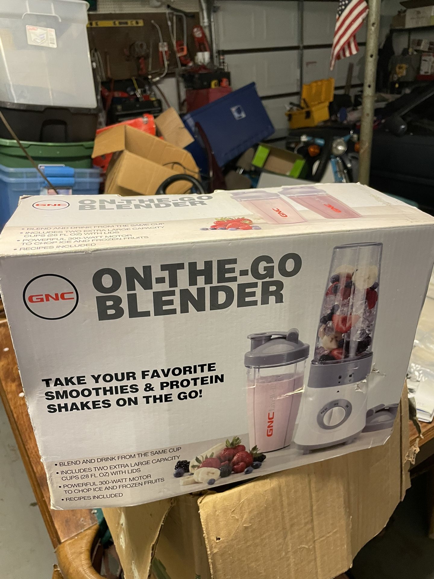 GNC on the go blender