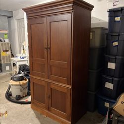 Hutch armoire cabinet