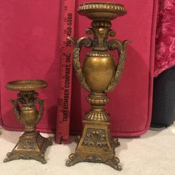 2 Matching Candle holders