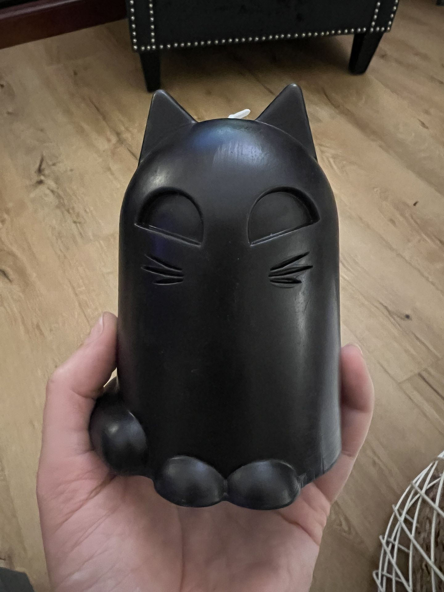 Ikea Halloween Cat Candle 