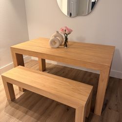 Table with Bench 