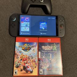 Nintendo Switch 2 Like New Plus Mario Kart, Pokemon Z-A and Pro controller