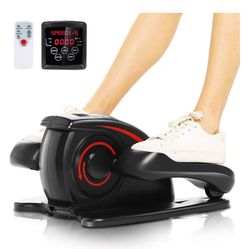 Brandnew Under Desk Elliptical Machine - Quiet Pedal Exerciser for Seniors, Office & Home, Low-Impact Seated Leg Workout Equipment, Smart LCD Display,