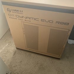 Lianli Evo Dynamic RGB Gaming Case New Sealed!