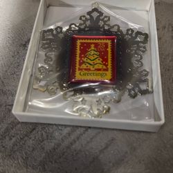 1990 USPS Stamp Ornament 
