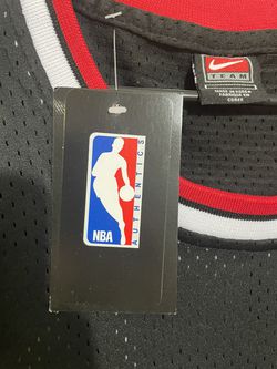 Vintage Nike Michael Jordan Bulls Sewn Jersey Mens Medium Black
