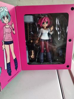 Mondo Scott Pilgrim Ramona Flowers PX edition Exclusive pink hair white top sealed package