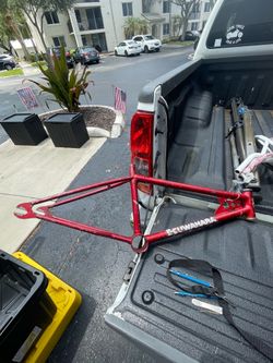 Vintage Kuwahara Apollo BMX Frame – Made in Japan – Red