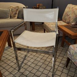 1970s Chrome Director’s Chair