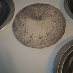 Silver Plated Tray For Candles Etc 