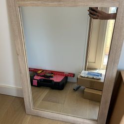 Light Gray Vanity Mirror 