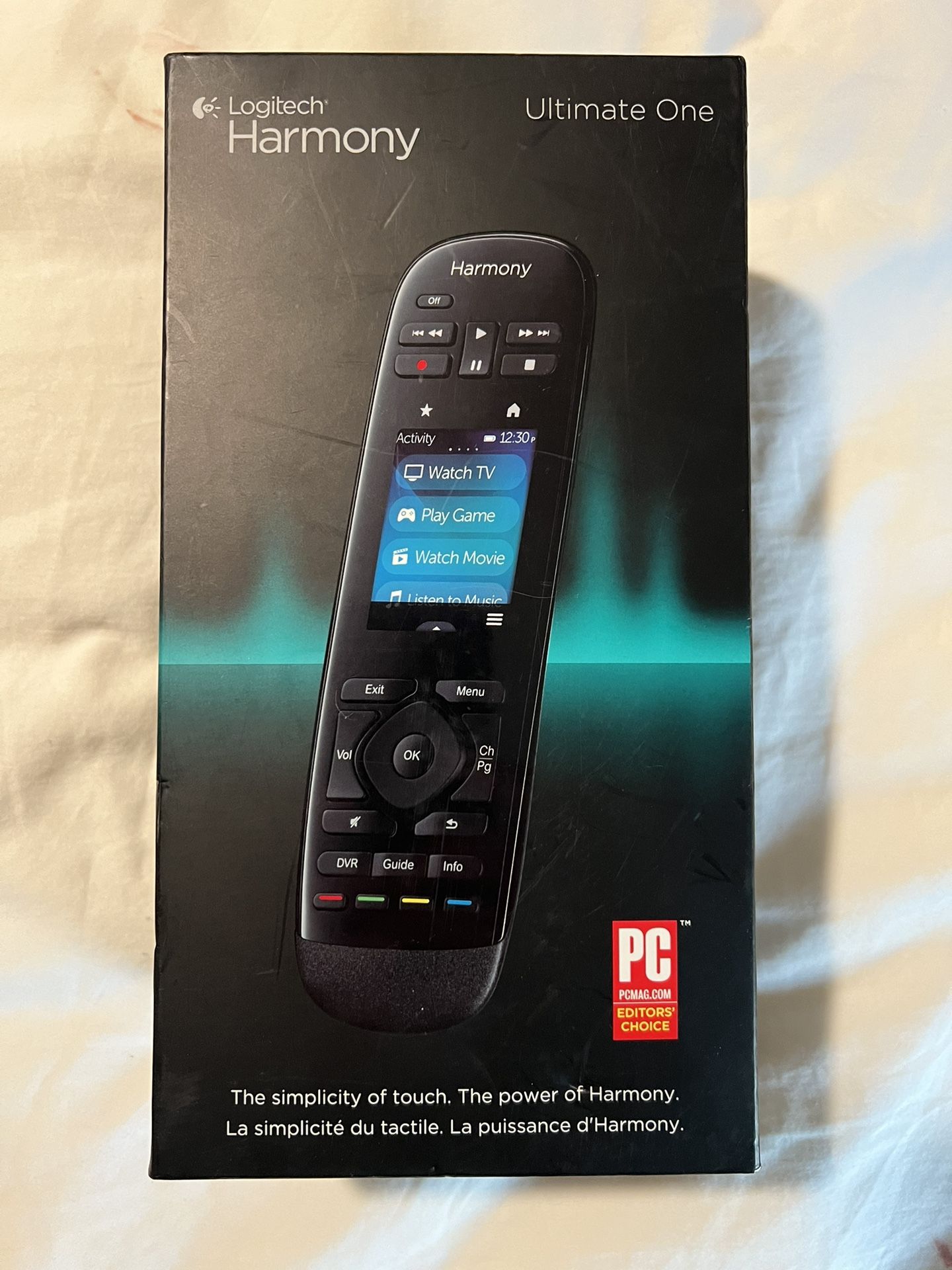 Logitech Harmony Ultimate One Universal Remote Open Box