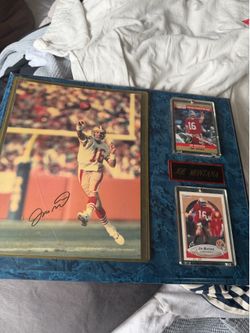 Joe Montana autograph picture
