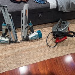 Makita Nail Gun And 10-1/4 Skilsaw