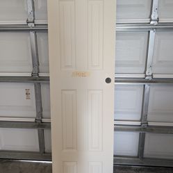 Interior door 24" x 80" with 6-panel design. Door only.