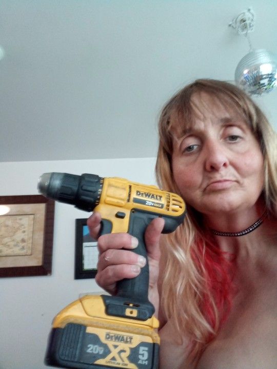 Dewalt Power Drill And Thruster With Battery