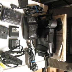 Vintage Sharp ViewCam VL-E33U Video8 Video camcorder 8mm Cassette Playback Tape Player Camera