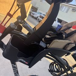 Electra City Around Beach Cruiser w/ WeeRide Kangaroo Center Mounted Child Seat Front Facing Bike/Carrier Classic