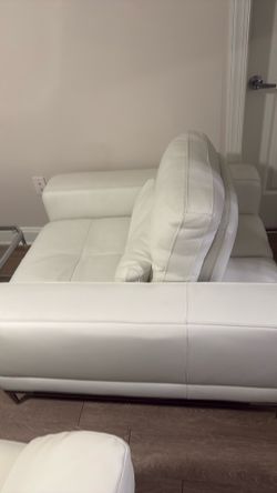 One single leather chair