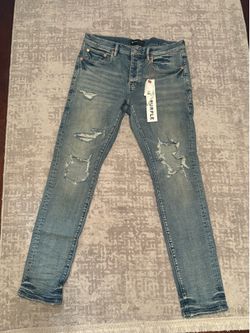 Men’s Slim Fit Low Rise with Slim Leg Purple Brand Jeans Style No. P001