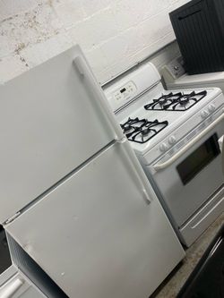 Fridge And Gas Stove