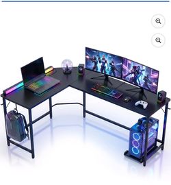 Brand New L-Shaped Gaming Desk – Still Sealed in Box