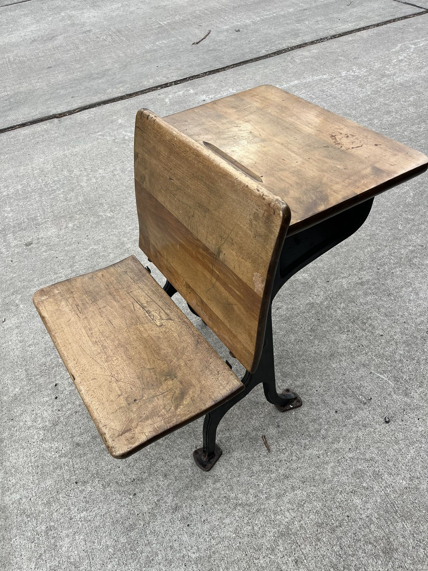 Vintage Small Child School Desk