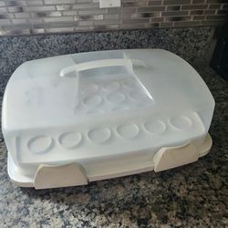 Big Cake, Cupcakes, Muffins Storage Box 