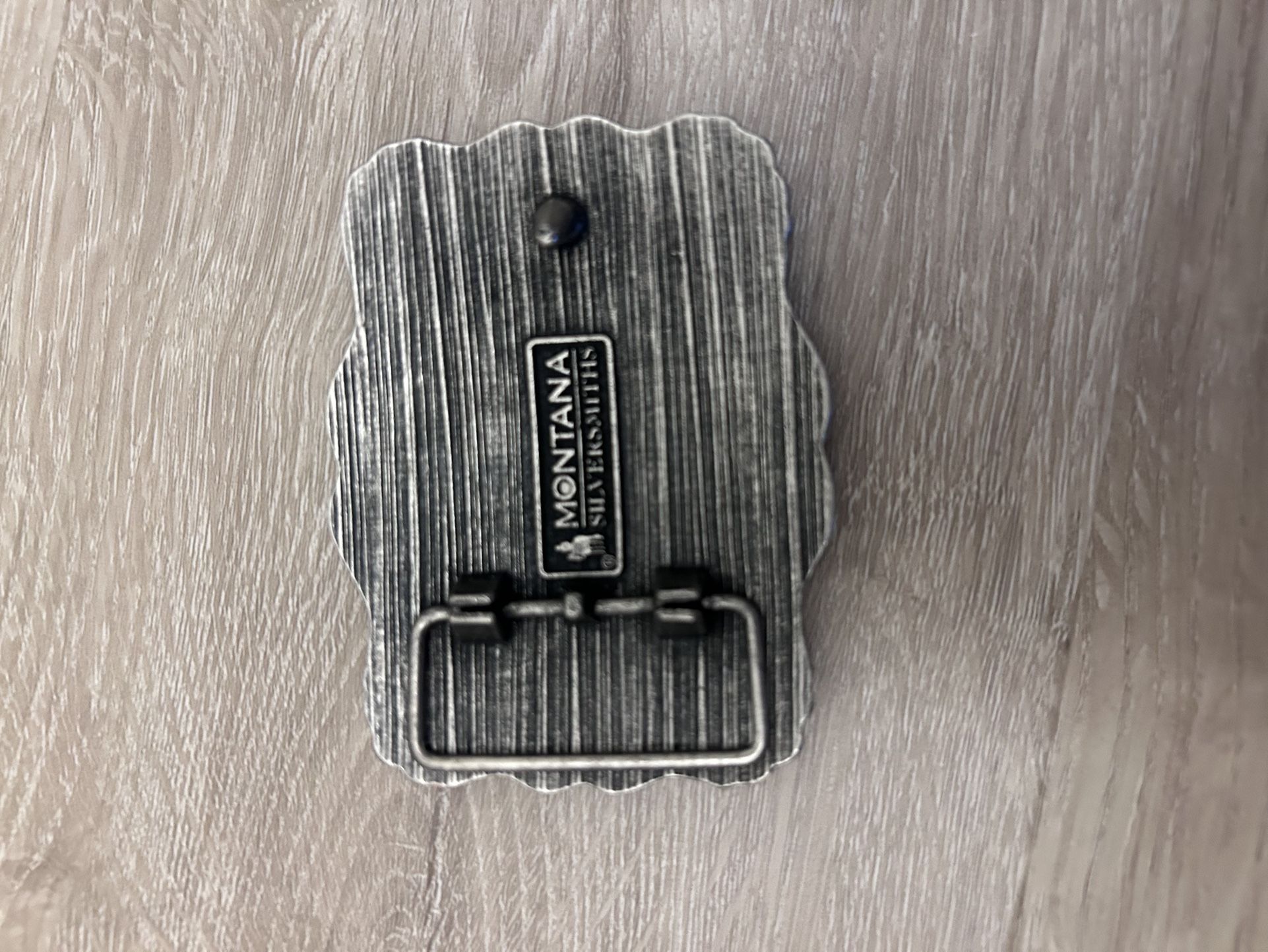 Montana Longhorn Belt Buckle