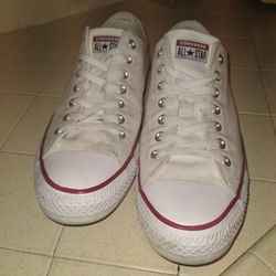Men's White Converse