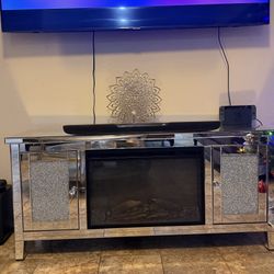 Tv Stand With Fireplace