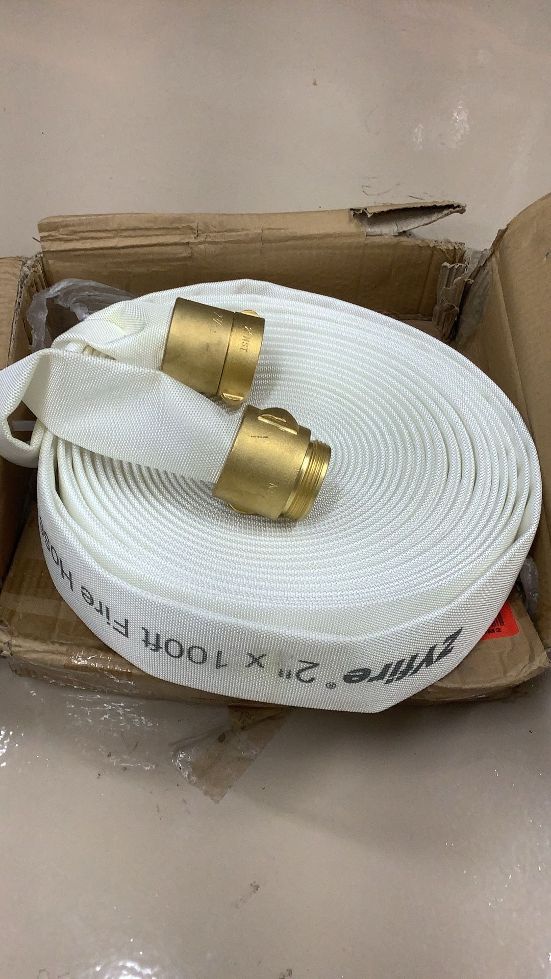 New 100ft Fire Or Pump Hose