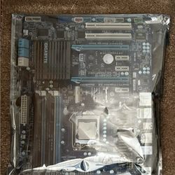 Gigabyte Motherboard With CPU and 8GB RAM