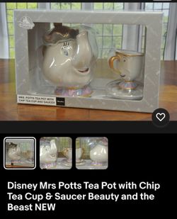 Disney Parks Teacup And Chip