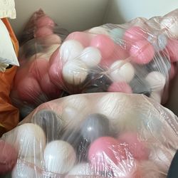 three bags ball pit