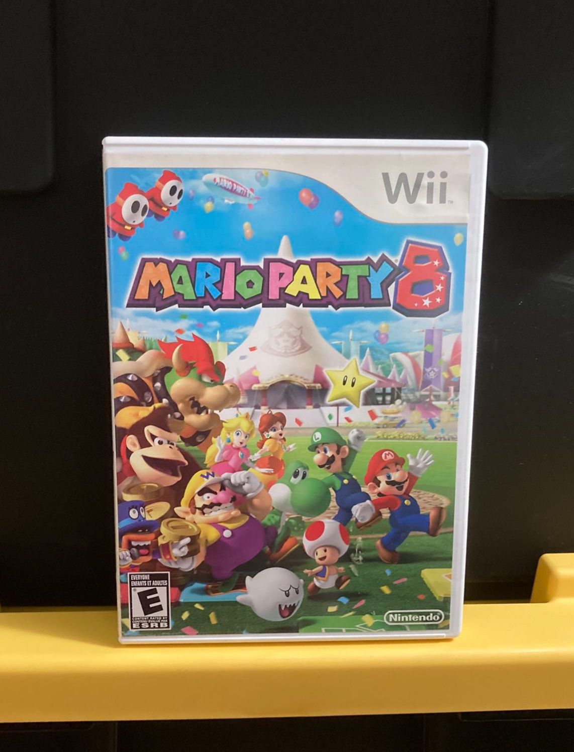 Mario Party 8 for Nintendo Wii video game console system Super Bros brothers eight Luigi