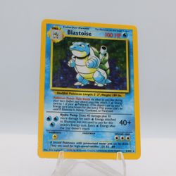 Pokémon Card-Blastoise