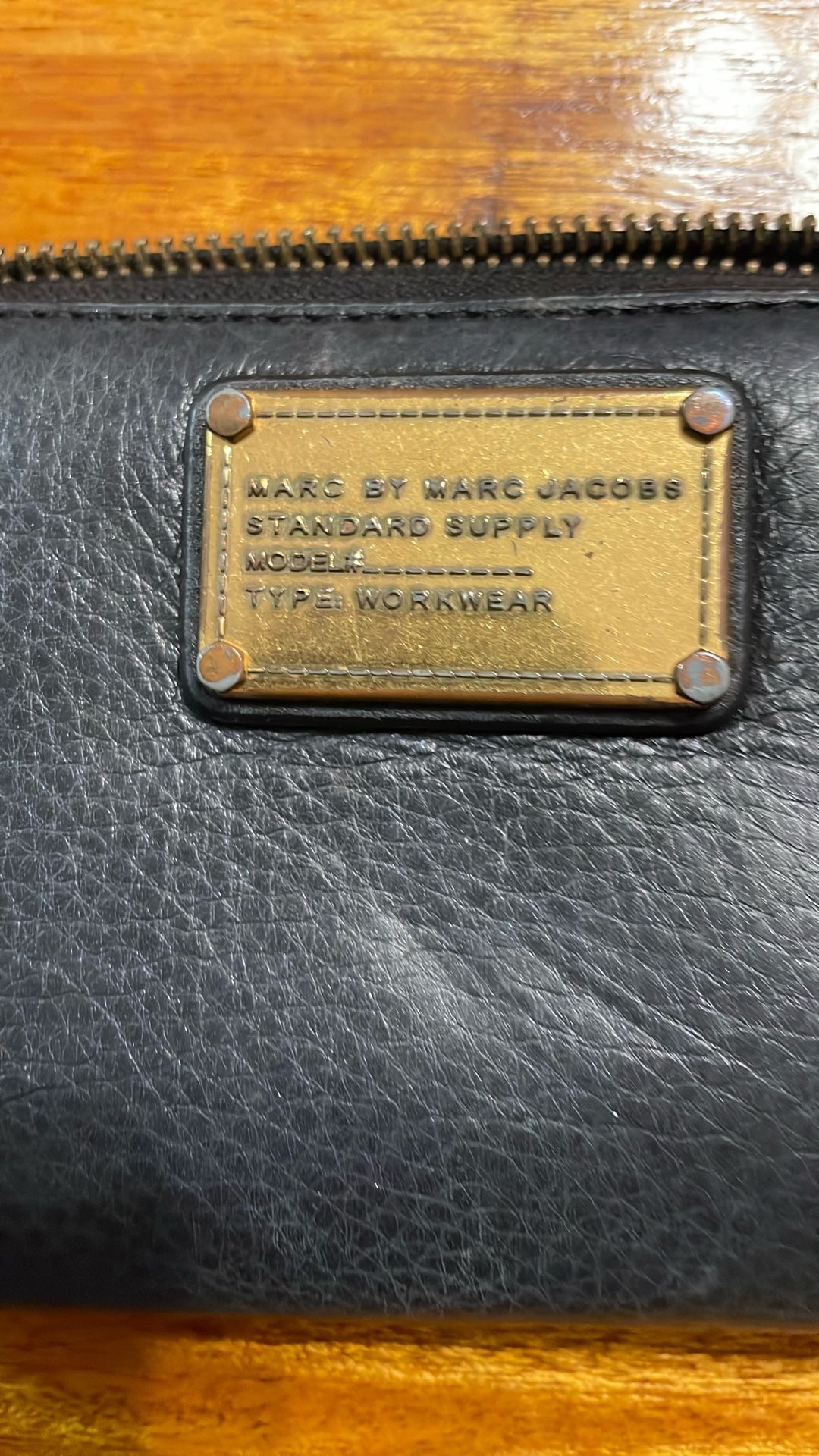 Marc By Marc Jacobs Black Leather Wallet