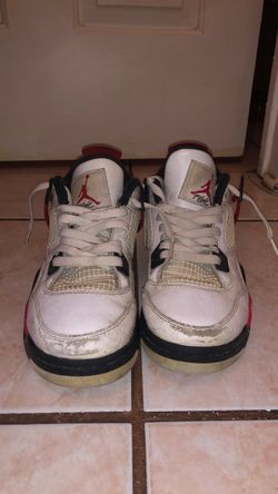 Jordan 4 red cements size 5y 40 cash     need gone!