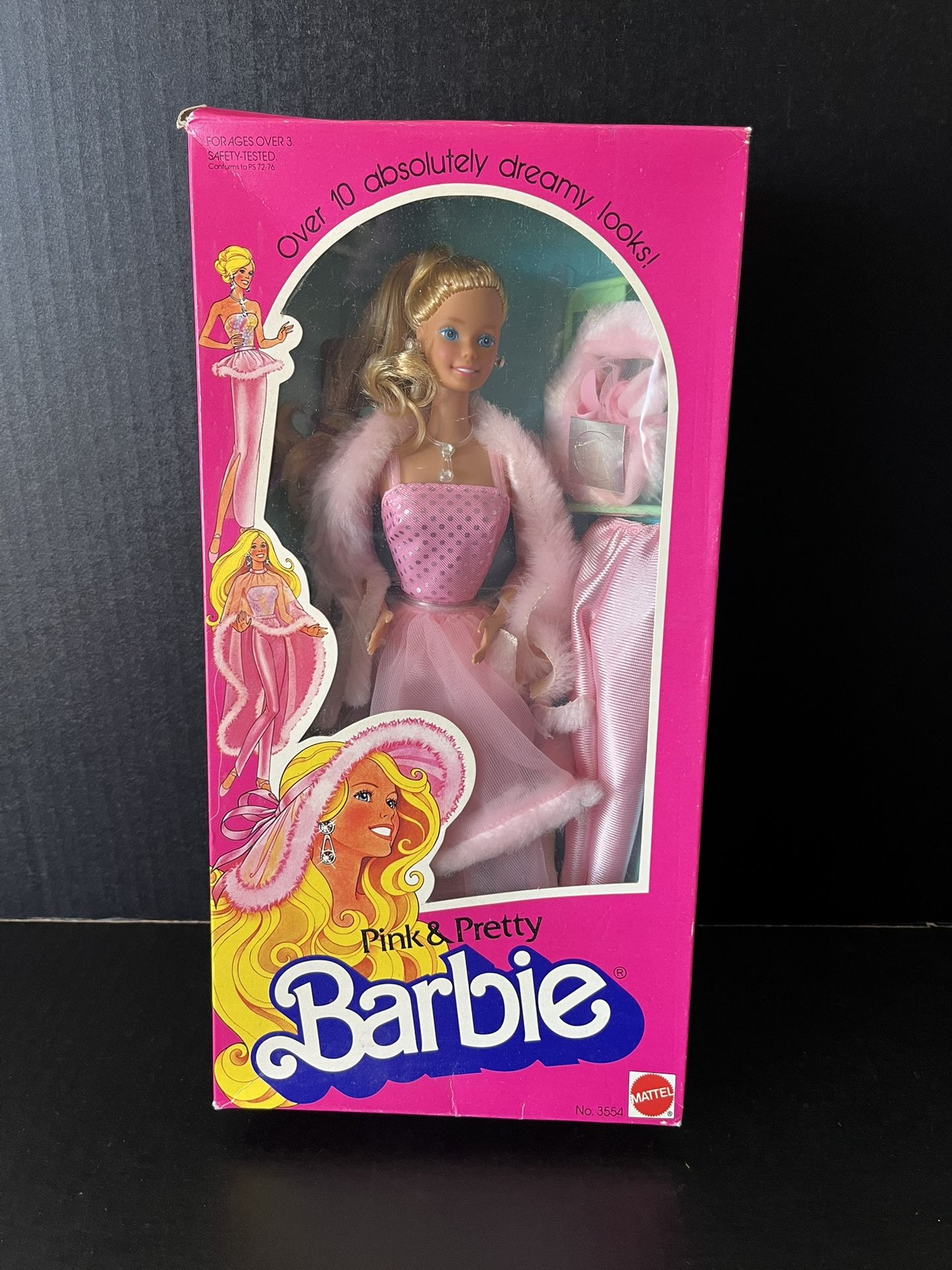 New Vintage Barbie Mattel 1981 Pink & Pretty Doll