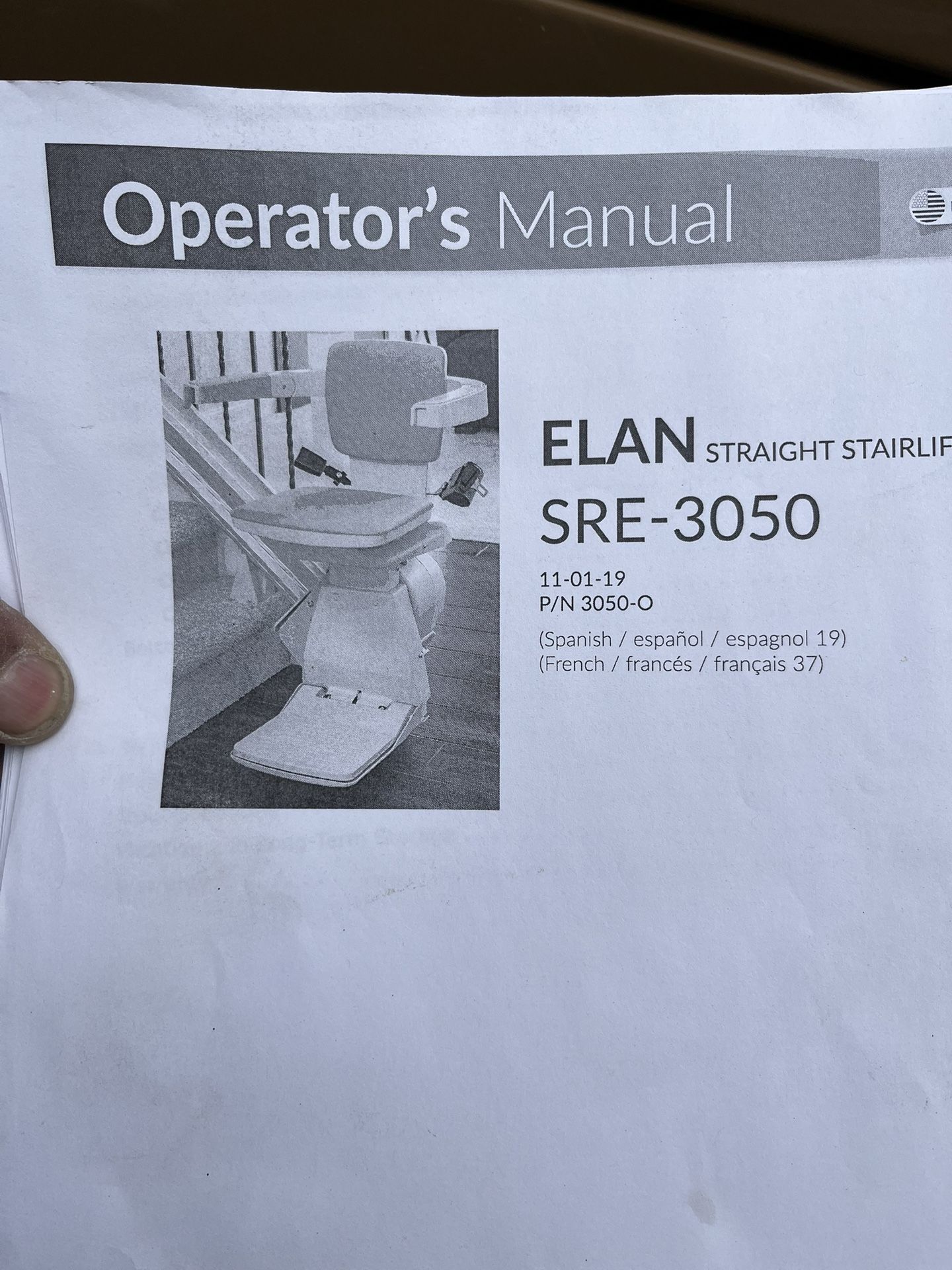ELAN Straight Stair-lift