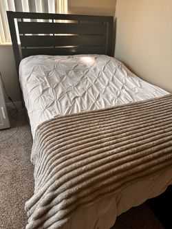 Living spaces full size bed frame