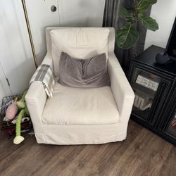Off White Accent Chair