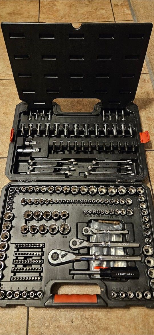 Sears Craftsman Socket Set 1/2" 3/8" And 1/4" Drive