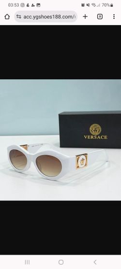 Versace Round Sunglasses 