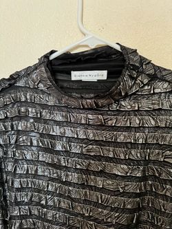 Dressy sleeveless blouse