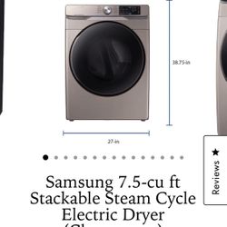 Samsung Smart Washer And Dryer Front Load