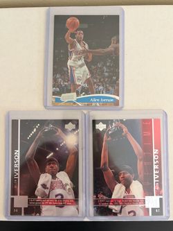 Allen Iverson 3 cards