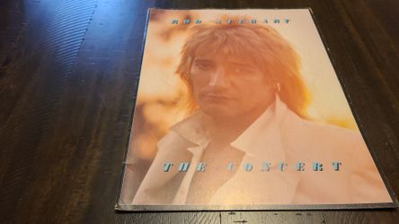 Rod Stewart concert program